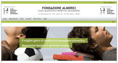 Desktop Screenshot of liceocomunicazione.it